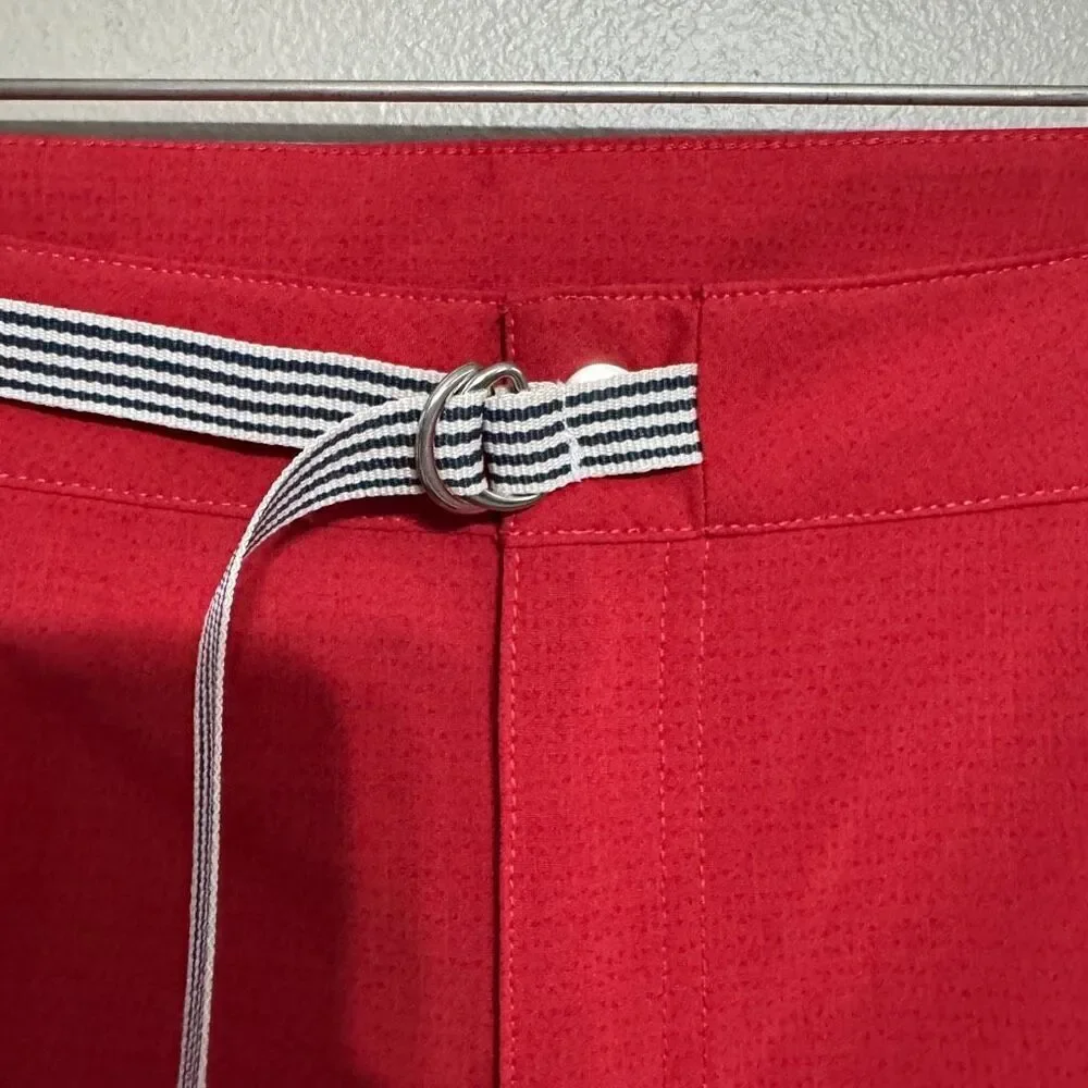 Zyia Active Shorts Womens XL Red Not Just A Trail Short Long Ladies